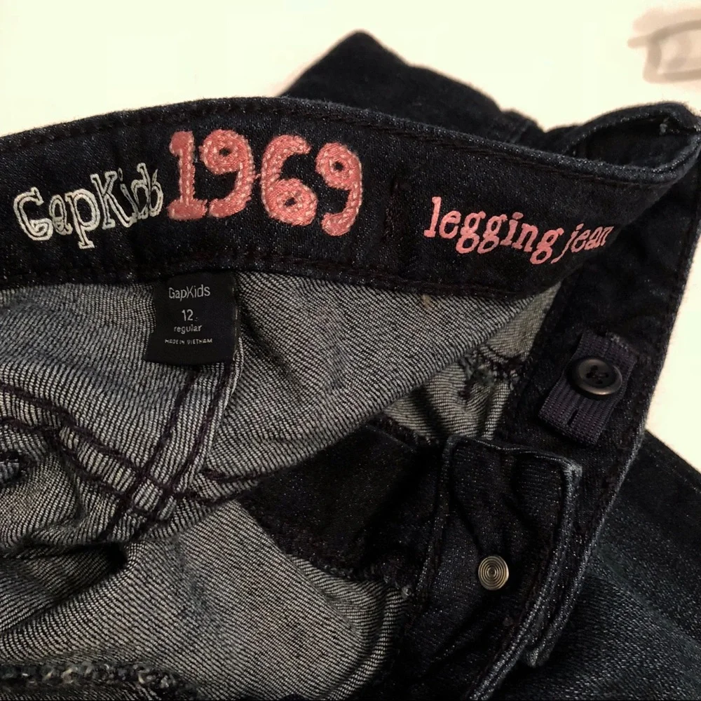 GAP 1969 • 12 • Legging Jean Dark Wash